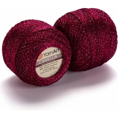 Yarn Art příze Camellia 426 granátově růžová