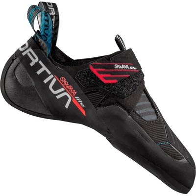 La Sportiva Дамски обувки с велкро La Sportiva Women's Skwama Lite Climbing shoes - Black / Malibu Blue - размер 42 (EU) (301-1015-0129)