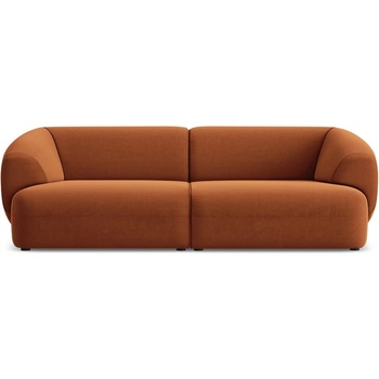 makamii Оранжев кадифен диван 232 cm Moana - Makamii (MOANA_4S_1_P1_C24)