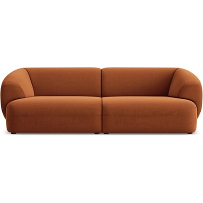 makamii Оранжев кадифен диван 232 cm Moana - Makamii (MOANA_4S_1_P1_C24)