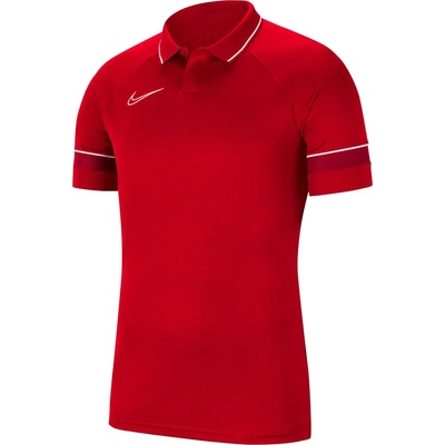 Nike Поло тениска Nike Y NK DF ACD21 POLO SS Червен Velikost S