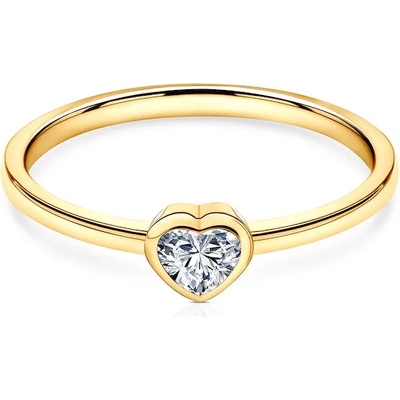 SAVICKI Годежен пръстен Pure: злато, диамант в шлифовка