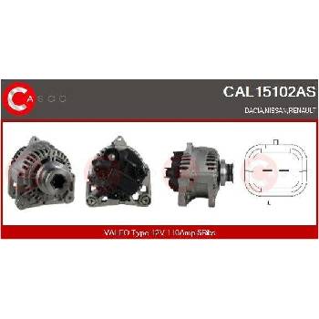 Generátor CASCO CAL15102AS