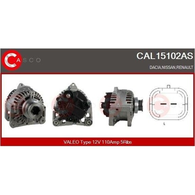 Generátor CASCO CAL15102AS