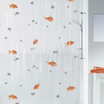 SPIRELLA GOLDFISH orange PVC 180 x 200 cm
