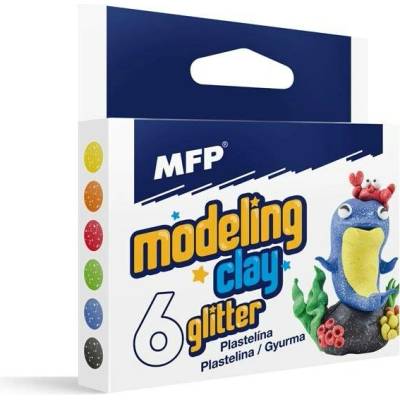 UNIPAP modelovací hmota 6 ks barev 100g