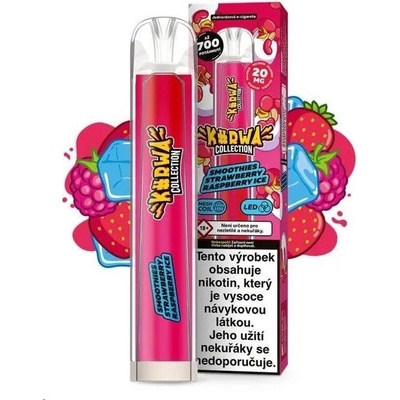 Kurwa Collection Smoothies Strawberry Raspberry Ice 20 mg 700 potáhnutí – Zboží Mobilmania