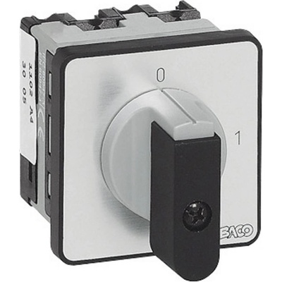 BACO NB02AQ1 odpínač 16 A 1 x 90 ° šedá, černá 1 ks