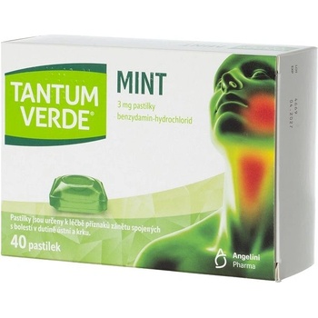 TANTUM VERDE MINT ORM 3MG PAS 40
