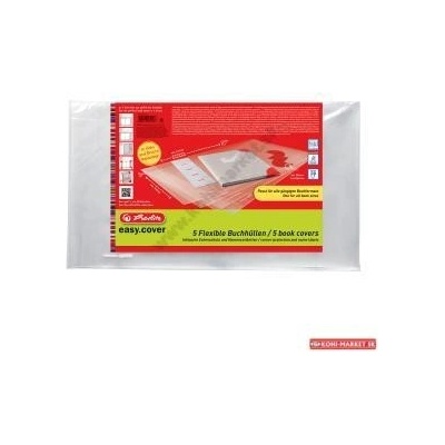 Herlitz Obal na zošit easy cover prispôsobivý 5 ks