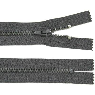 Spirálový zip no.3 nerozepínací 22cm - více barev color: 712 tmavě šedá