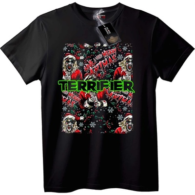 NOONEBRAND Тениска TERRIFIER Весели АртиМас - 6XL, White