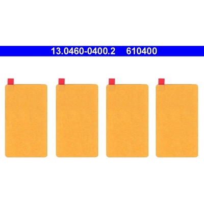 Sada příslušenství, obložení kotoučové brzdy ATE 13.0460-0400.2