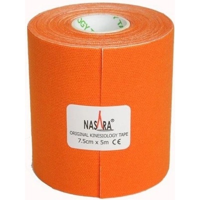 Nasara tejp oranžová 7, 5 cm x 5 m