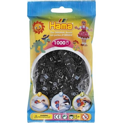 Hama Zažehlovací korálky MIDI - černé - 1000 ks - H207-18 – Hama |