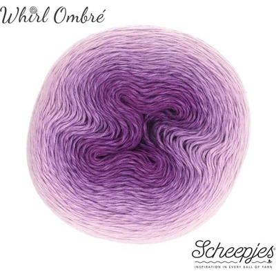 Whirl Sheepjes 558 fialový melír