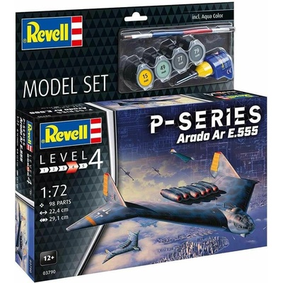 REVELL ModelSet letadlo 63790 Arado Ar E.555 P Series 1 72