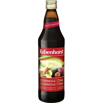 Rabenhorst Zeleninová šťáva Bio 0,75 l
