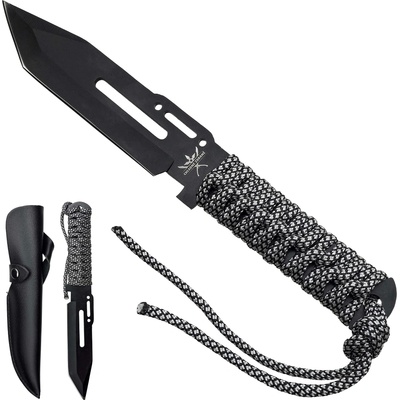CHZ Army nůž na přežití "BUSHCRAFT MARINE" s pouzdrem (I VRHACÍ!)