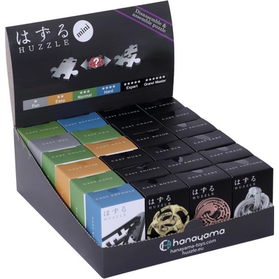 Eureka! Mini Huzzle Cast Puzzle – kovové mini hlavolamy různé druhy