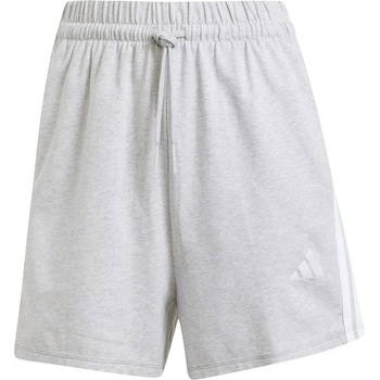 adidas Дамски къси панталони Adidas Essentials 3 Stripe Shorts Womens - Grey