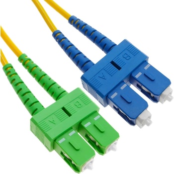 SeaMAX SeaMAX, 5m, SC-APC-SC-UPC, SM G652D, duplex, 2.0mm, LSZH (SM-PC-SC/APC-SC/UPC-5-D)