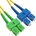 SeaMAX SeaMAX, 5m, SC-APC-SC-UPC, SM G652D, duplex, 2.0mm, LSZH (SM-PC-SC/APC-SC/UPC-5-D)