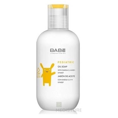 BABÉ DIEŤA Atopický kúpeľový gél (Pediatric Emollient soap, atopic skin) 1x200 ml, 8437000945710