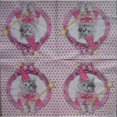 Orval France servítky Kouzelnice 33x33cm