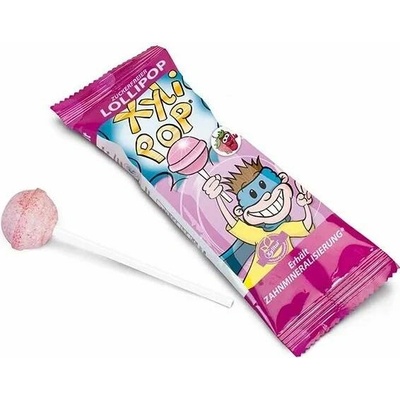 Miradent XyliPop lízátko se xylitolem jahoda 6 g