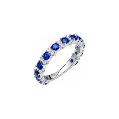 Diamonfire Strieborný prsteň R3942