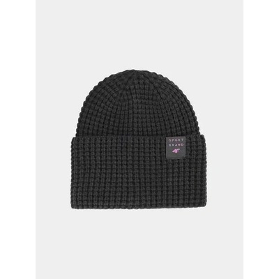 4F zimní čepice pro děti 4FJWAW24ACAPF414 černá