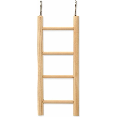 BIRD JEWEL Žebřík dřevěný 4 příčky 19,5 cm – Zboží Dáma
