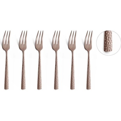 Amefa LŽIČKA MOCCA 6 ks FECILITY RŮŽOVÁ
