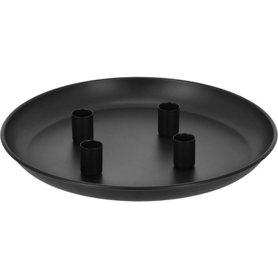Svietnik adventný, kov, ø 21,5 cm, na 4 sviečky, I7031-2165