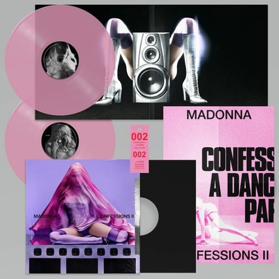 Madonna - Confessions II (Coloured Transculent Pink Vinyl) - 2Vinyl LP – Zboží Dáma