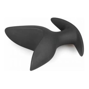Sinner Gear EasyToys Silicone Anchor Plug Large - Flexible Intimate System Black