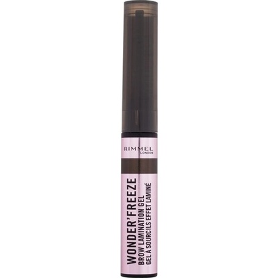 Rimmel London Wonder'Freeze Brow Lamination Gel laminovací gél na obočie 001 Clear 6 g