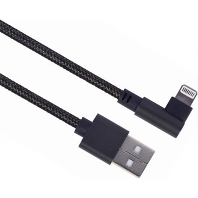 Gembird CC-USB2-AMLML-0.2M ligtning / USB 2.0, 0,2m, černý