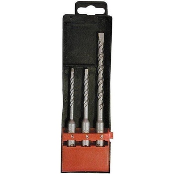 MTX Комплект свредла за бетон 3 бр. , sds plus, пластмасова кутия mtx 710939 (710939)