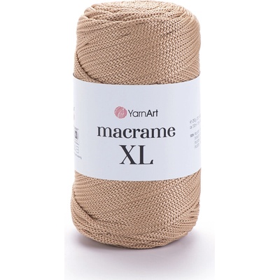 Yarn Art Macrame XL 131 tmavě béžová