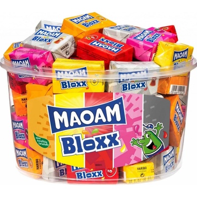 Maoam Bloxx Žvýkací bonbóny s příchutí 50 x 22 g 1,1 kg