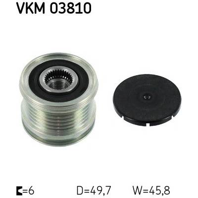 Voľnobeżka alternátora SKF VKM 03810