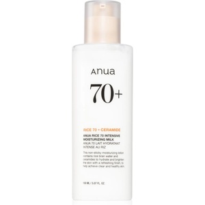 Anua Rice 70 Intensive Moisturizing Milk озаряващ и хидратиращ лосион за лице 150ml