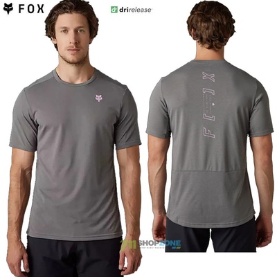 Fox Ranger Dr Ss Jersey Emit pewter