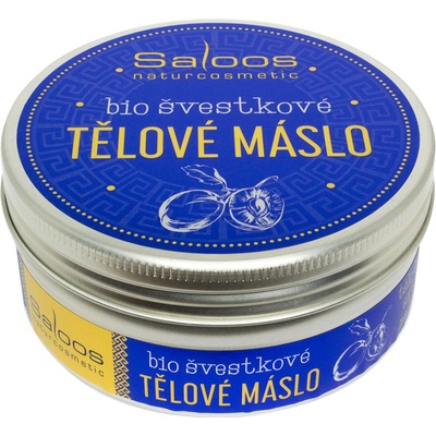 Saloos tělové máslo Bio švestkové 150 ml – Zboží Mobilmania