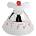 A di Alessi Таймер Kitchen Timer Achromatics бял (a09 w)