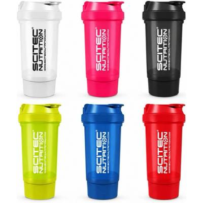 Scitec Nutrition Šejkr Traveller 500 ml, červená