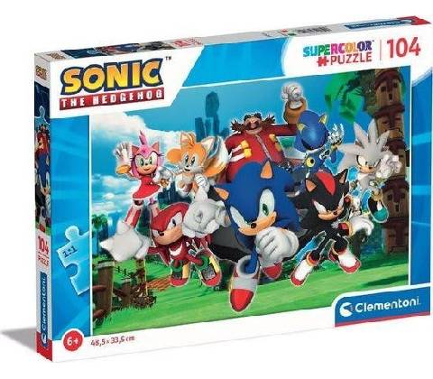 CLEMENTONI Sonic 104 dílků