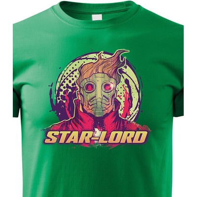 Dětské tričko Star Lord Zelená Canvas Bezvatriko.cz 2353